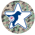 Load image into Gallery viewer, HuggleCause™, Warrior Canine Connection, Camouflage HuggleFleece® Plush Ball Dog Toy - image 7