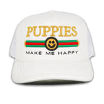 Pup Lux Metallic Gold Puff Embroidery | Trucker Cap