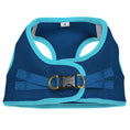 Load image into Gallery viewer, Up Country Navy and Aqua Small Dog Vest Dog Harness