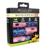 Parisian Pet 'Princess Hearts' Waste Bags for Dogs & Cats - Eco-Friendly, Durable, Leak-Proof Pink Pet Waste Bags
