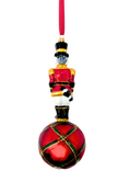 Load image into Gallery viewer, Westminster Raccoon Glass Christmas Ornament