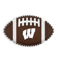 Load image into Gallery viewer, Wisconsin Hard Nylon Football Chew Toy