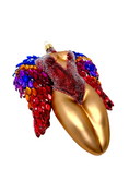 Load image into Gallery viewer, Saphira Winged Angel Sculpture Glass Ornament