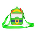 Load image into Gallery viewer, Elf Bag, Cross Body, Buddy The Elf Character Bound, Green, Vegan Leather
