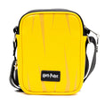 Load image into Gallery viewer, The Wizarding World of Harry Potter Vegan Leather Crossbody Bag with Adjustable Straps, Hogwarts Hufflepuff Quidditch Uniform