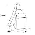 Load image into Gallery viewer, Warner Bros. Horror Movies Vegan Leather Crossbody Sling Bag, It Chapter Two Pennywise Derry Circus Pose, 7" x 14"