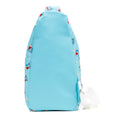 Load image into Gallery viewer, Comedy Central Vegan Leather Crossbody Sling Bag, South Park Terrance and Phillip Pose Applique, Blue, 7" x 14"