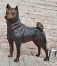 Load image into Gallery viewer, Shiba Inu Puppy Dog Bronze Sculpture Statue Figurine Collectible Art
