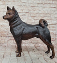 Load image into Gallery viewer, Shiba Inu Puppy Dog Bronze Sculpture Statue Figurine Collectible Art