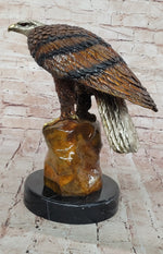 Jules Moigniez Inspired Bronze Eagle – Wildlife Art Sculpture