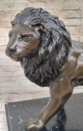 Load image into Gallery viewer, Hot Cast Bronze Hunting Lion Puma Lioness Jungle Safari Statue Sculpture Figurine