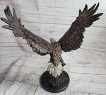 Landing Eagle Bronze Metal Statue Sculpture Indoor Outdoor 23
