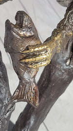 Landing Eagle Bronze Metal Statue Sculpture Indoor Outdoor 23