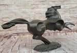 Abstract Bronze Stallion – Modern Equine Sculpture for Contemporary Décor