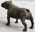Load image into Gallery viewer, English Bulldog Miniature Bronze Statue Sculpture Figure Figurine Original Art 3" x 6"
