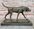 Load image into Gallery viewer, Service Dog Support Animal Bronze Statue Sculpture Figure 9.5" x 12"