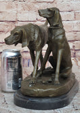 Load image into Gallery viewer, Service Dogs Hunting Hound Retriever Dog Hot Cast Bronze Sculpture Statue Decor