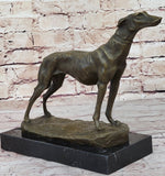 FREMIET GREYHOUNDS RACING DOG BRONZE SCULPTURE HOT CAST HOME OFFICE DECORATION