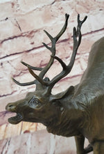 Milo “Stag by Lecourtier” Reproduction – Majestic Deer Bronze Sculpture