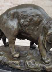 Persian Cat by Charles Emile Jonchery Bronze Sculpture Figurine Collectible 7