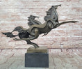 Load image into Gallery viewer, Abstract Galloping Horses Bronze Sculpture Original Equine Art Signed by Milo - Southlake Paws