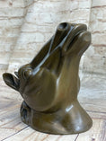 Load image into Gallery viewer, Signed Original Thomas Wall Mount Horse Head Bust Bronze Sculpture Art Deco Sale