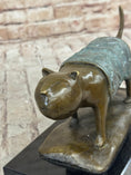 Load image into Gallery viewer, Abstract Cat Bronze Metal Sculpture Statue Figure After Fernando Botero