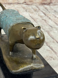 Load image into Gallery viewer, Abstract Cat Bronze Metal Sculpture Statue Figure After Fernando Botero