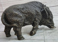 Load image into Gallery viewer, Wild Boar Pig Feral Hog Bronze Sculpture Statue Figure Figurine Decor