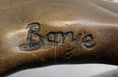 Load image into Gallery viewer, Cougar Puma Panther Mountain Lion Bronze Sculpture Statue on Marble Base