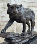 Load image into Gallery viewer, Antoine Louis Barye Antique Reproduction Tiger Bronze Hot Cast Sculpture Figure