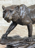 Load image into Gallery viewer, Antoine Louis Barye Antique Reproduction Tiger Bronze Hot Cast Sculpture Figure