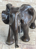 Load image into Gallery viewer, Happy Lucky Elephant Bronze Statue Figure by Barye Sculpture Hot Cast Art Decor