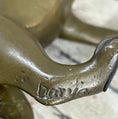 Load image into Gallery viewer, German Shepherd Puppy Dog Bronze Figurine Figure Sculpture Collectible 6" x 9"