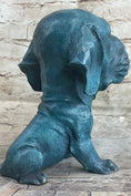 Load image into Gallery viewer, Bobble Head Style Labrador Retriever Puppy Dog Bronze Metal Figure Statue Art