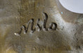 Load image into Gallery viewer, Male Lion Abstract Modern Bust Statue Sculpture Bronze Metal on Marble 12" x 7"