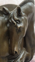 Load image into Gallery viewer, Trophy Horse Centerpiece Hot Cast by Lost Wax Horse Vase Bronze Sculpture Figure