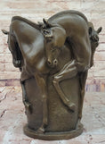 Load image into Gallery viewer, Trophy Horse Centerpiece Hot Cast by Lost Wax Horse Vase Bronze Sculpture Figure