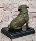 Load image into Gallery viewer, Sitting Pug Bronze Sculpture - Realistic Dog Breed Animal Art