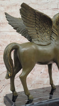 Load image into Gallery viewer, Bronze Pegasus Unicorn Statue – Mythical Winged Horse Sculpture