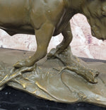 Bull and Bear Bronze Sculpture – Wall Street Market Duel Statue