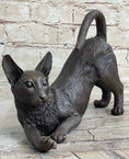 Load image into Gallery viewer, Signed Original Siamese cat Bronze Sculpture Figurine Figure Home Decor Hot CAST