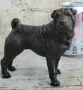 Load image into Gallery viewer, Hot Cast Bronze Shar Pei Dog Sculpture Statue Figurine Original Art