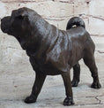 Load image into Gallery viewer, Hot Cast Bronze Shar Pei Dog Sculpture Statue Figurine Original Art