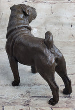Hot Cast Bronze Shar Pei Dog Sculpture Statue Figurine Original Art