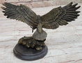 Load image into Gallery viewer, Antoine Barye Flying American Bald Eagle Art Deco Bronze Sculpture Statue Figurine