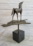 Load image into Gallery viewer, Hand Made Salvador Dali Abstract Horse Modern Artwork Bronze Sculpture Figurine