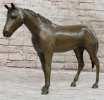 Hot Cast Bronze Horse Figurine Sculpture PJ Mene Art Decor