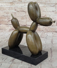 Load image into Gallery viewer, Balloon Dog Bronze Metal Sculpture Statue Decor Abstract Art on Marble Base