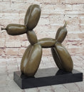 Load image into Gallery viewer, Balloon Dog Bronze Metal Sculpture Statue Decor Abstract Art on Marble Base